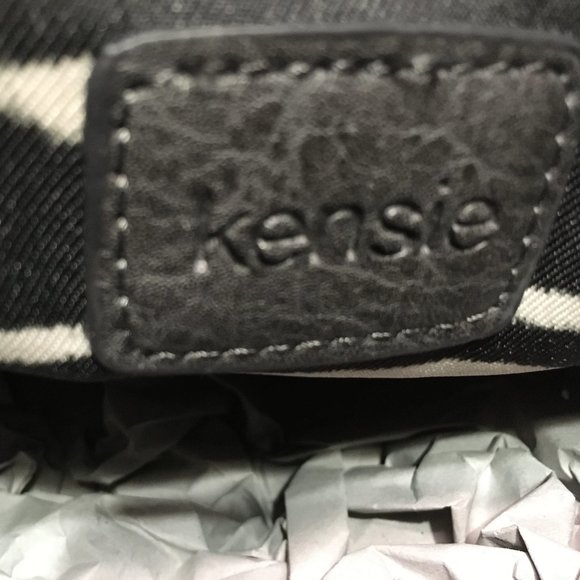 NWT KENSIE PEWTER MULTI POCKET SATCHEL - Picture 8 of 9